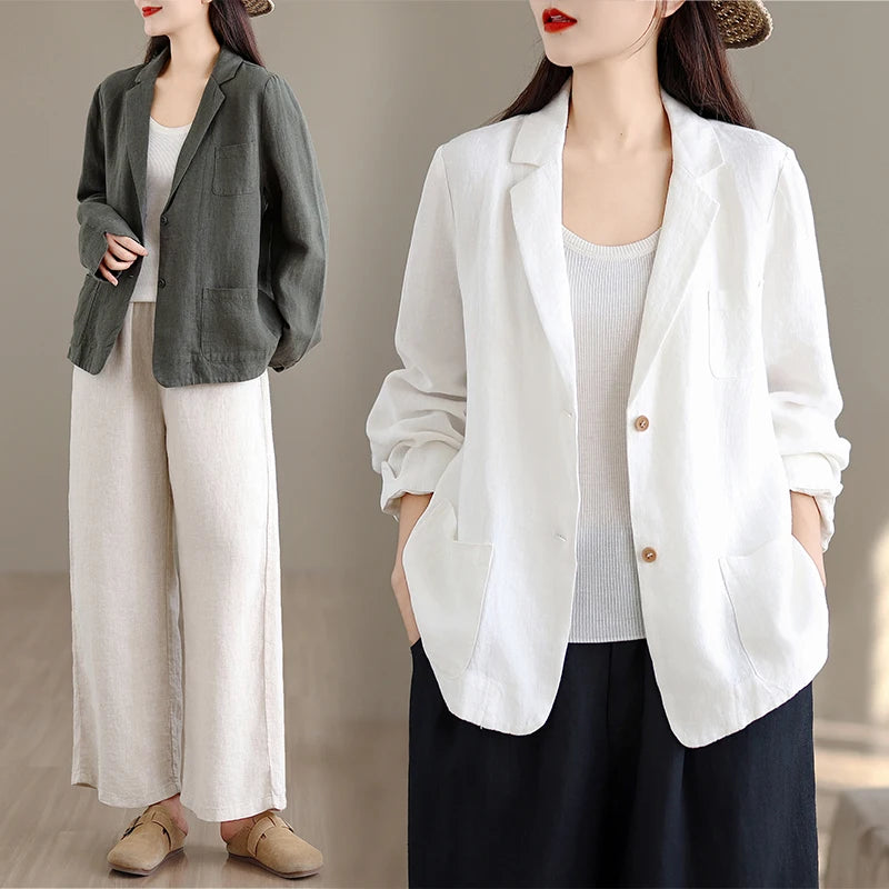 Blazer Esporte Linho Leve